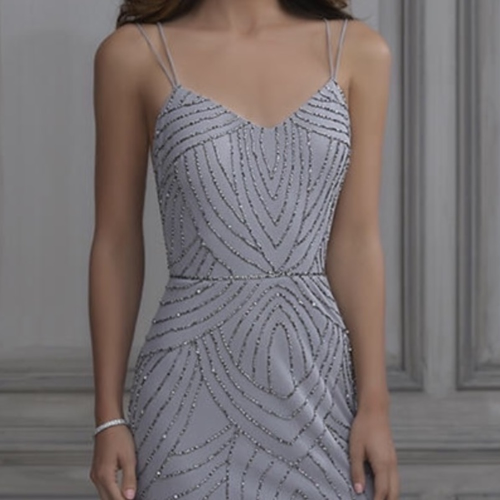 Adrianna Papell Purple Dress - Picture 7 of 7